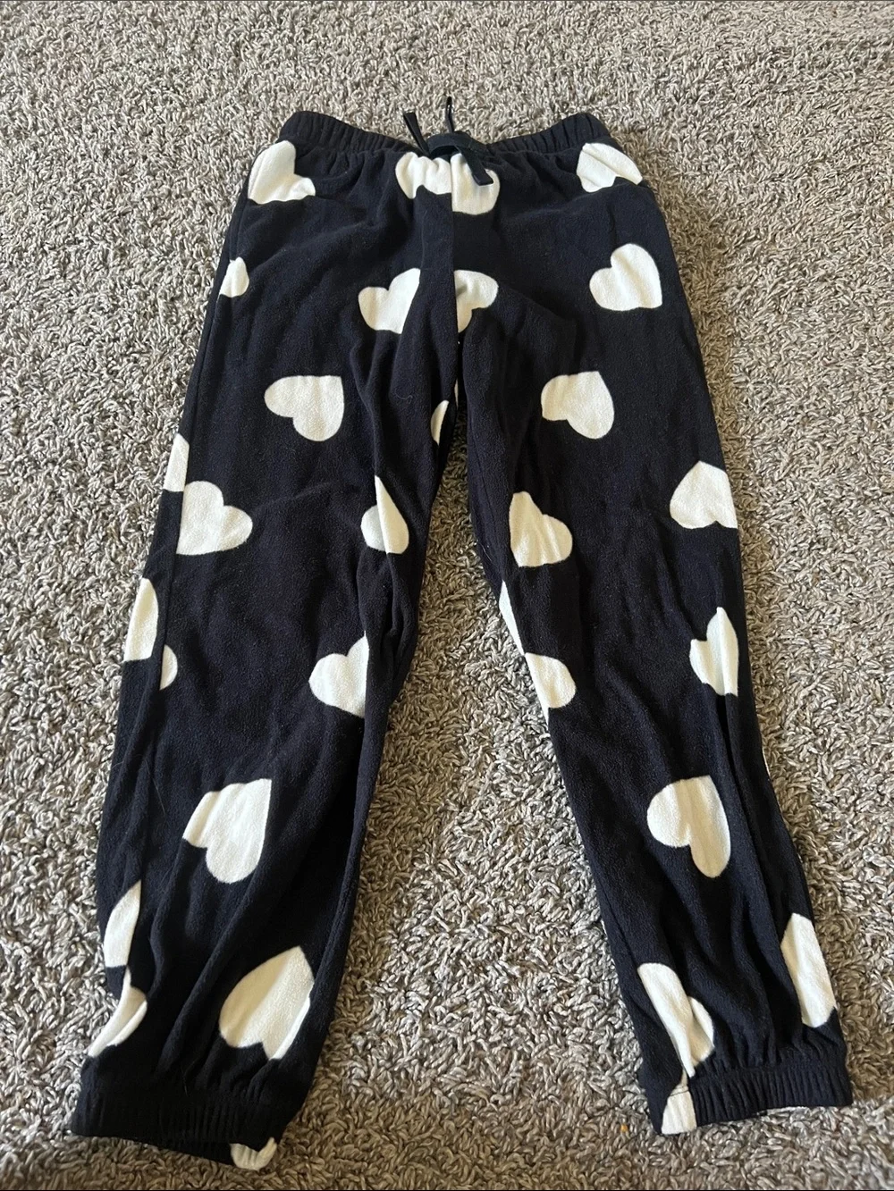 Old Navy Girls Black and White Sweatsuit Set
